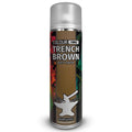 The Colour Forge Trench Brown Matt Finish Model Primer 500ml Aerosol Spray Can