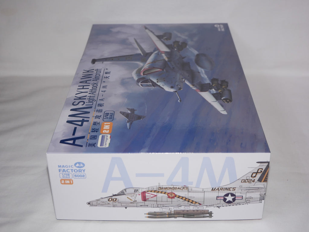 Magic Factory 1:48 Scale A-4M Skyhawk Light Attack Aircraft (2-1) Model Kit 5002