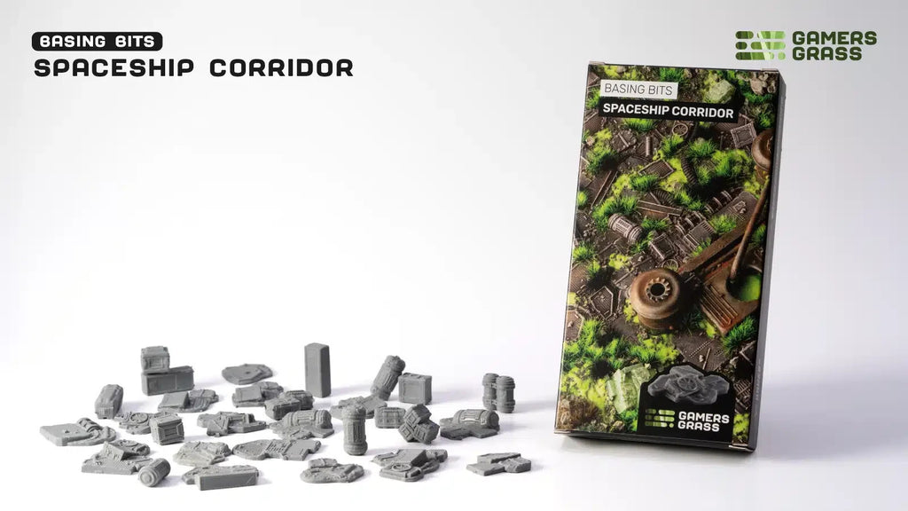 Gamers Grass Basing Bits Spaceship Corridor For Wargaming Mini Bases - GGBB-SCO