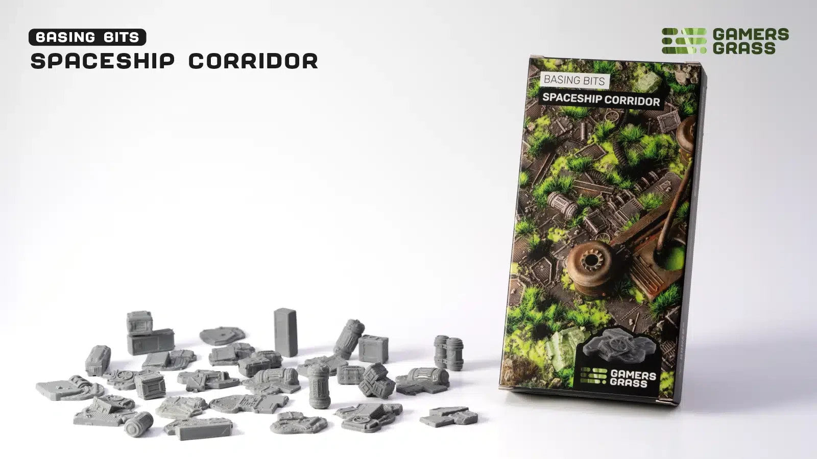 Gamers Grass Basing Bits Spaceship Corridor For Wargaming Mini Bases - GGBB-SCO