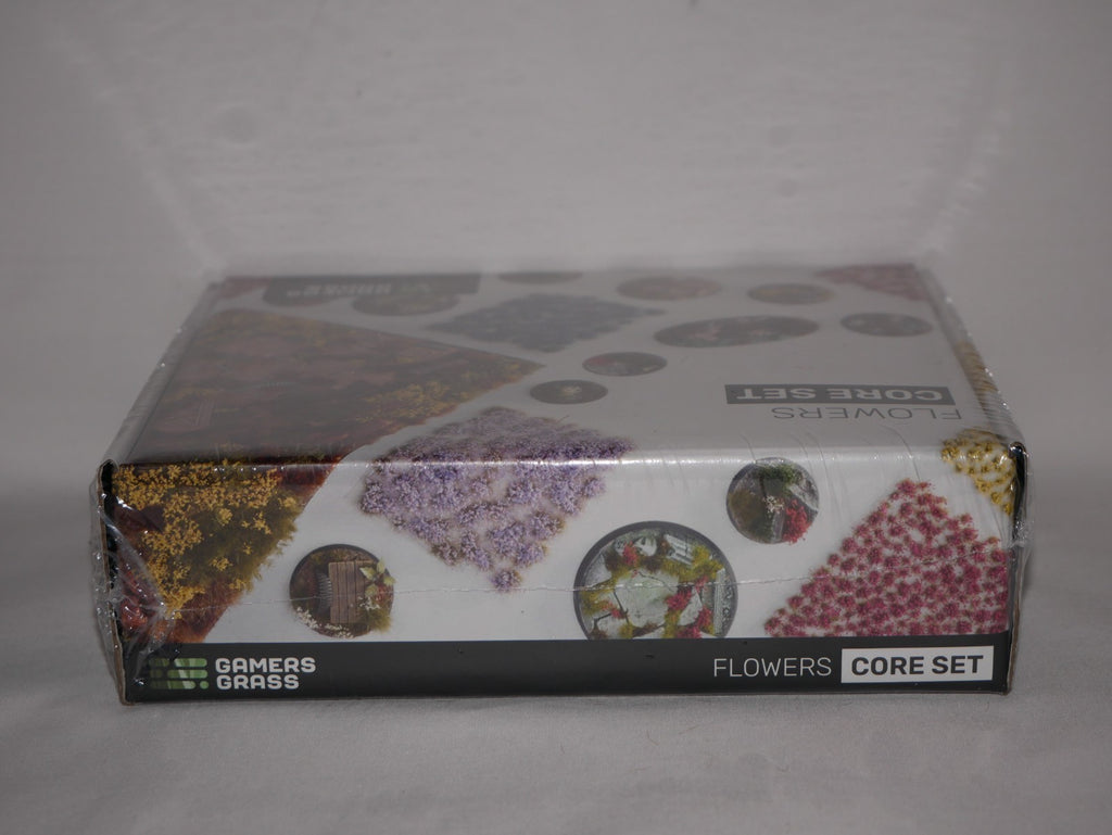 Gamers Grass Flowers Core Set For Wargaming Mini Bases 16x Half Sheets - GGSB-FCS