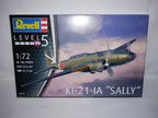 Revell 1:72 Mitsubishi KI-21-lA "Sally" Model Aircraft Kit Skill Level 5 - 03797