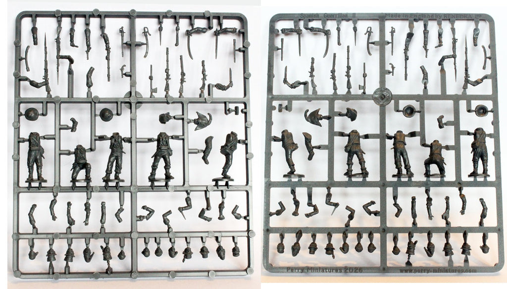Perry Miniatures 28mm Hard Plastic Spanish Napoleonic Guerrillas (1808-14) - SPA90