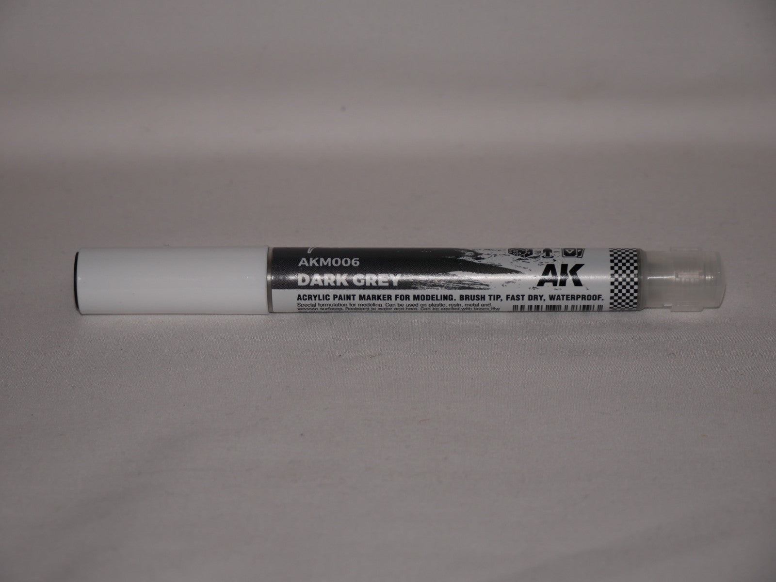 AK Interactive Acrylic Paint Playmarkers For Tabletop Games Dark Grey - AKM006