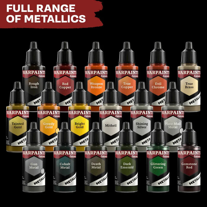 The Army Painter Warpaints Fanatic Shining Silver Metallic 18ml Bottle - WP3191