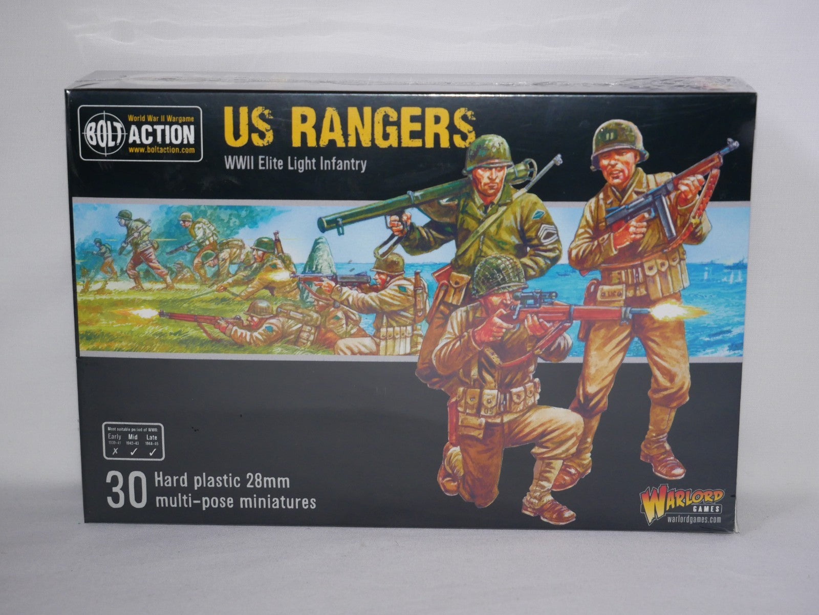Warlord Games Bolt Action 1:56 US Ranges WWII Elite Light Infantry - 402013016