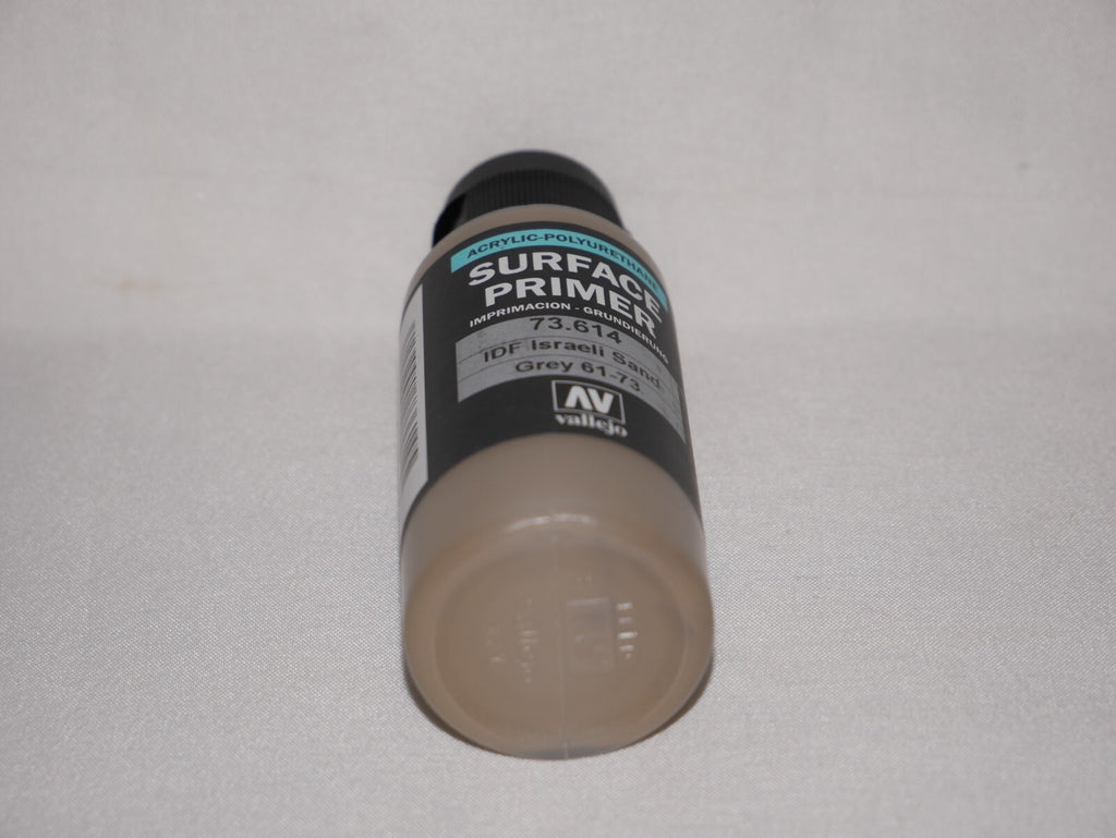Vallejo Polyurethane Surface Primer IDF Israeli Sand Grey (61-73) 60ml - 73.614