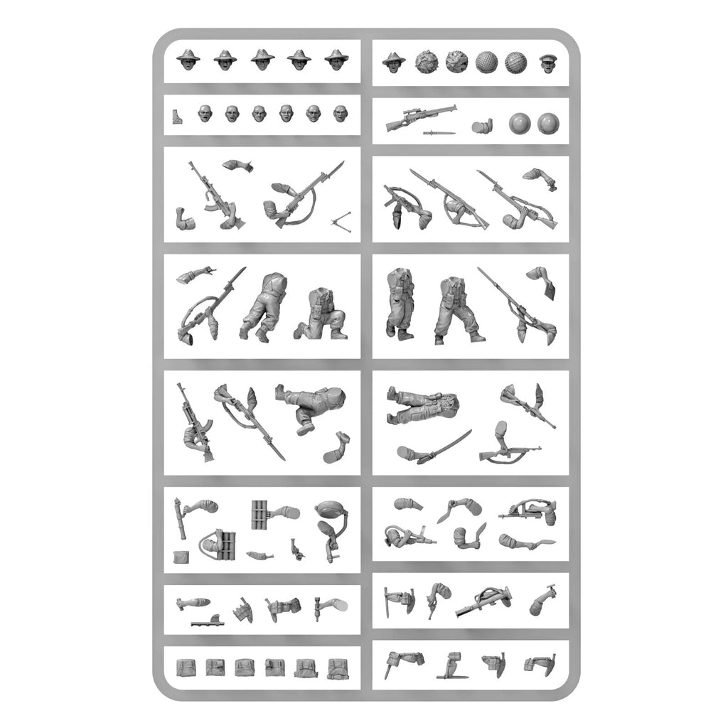 Warlord Games Bolt Action 1:56 Ayo Gorkhali! Gurkha Starter Army Set - 402611201