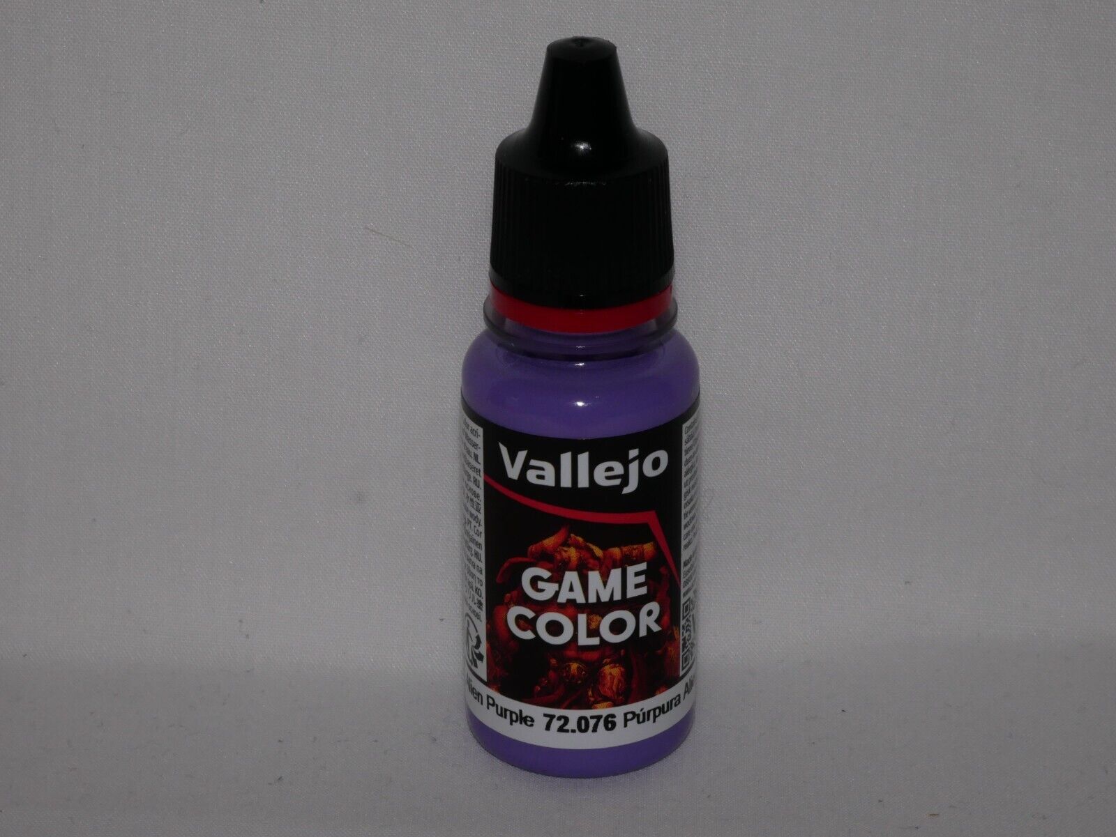 Vallejo Game Color Acrylics Alien Purple 18ml/0.6 fl oz Dropper Bottle - 72.076
