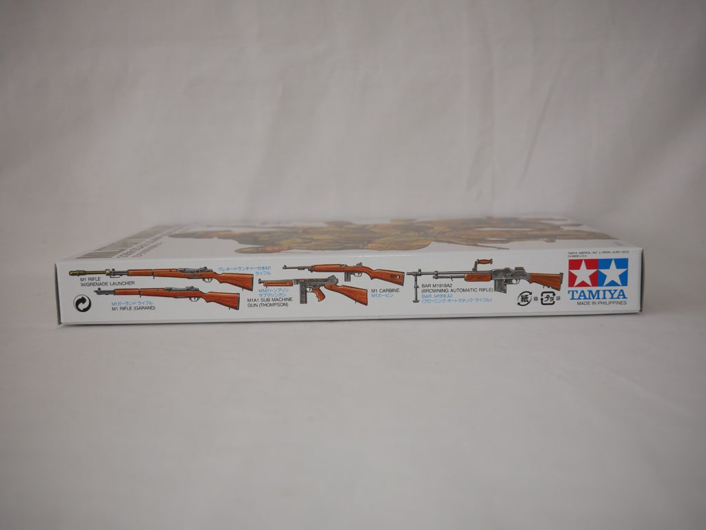 Tamiya Military Miniatures 1:35 Scale WWII US Army Assault Infantry Set - 35192