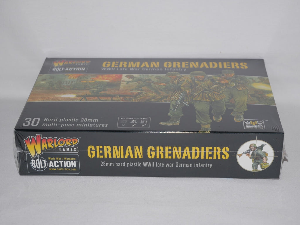 Warlord Games Bolt Action 1:56 German Grenadiers WW2 Late War Infantry WGB-WM-09