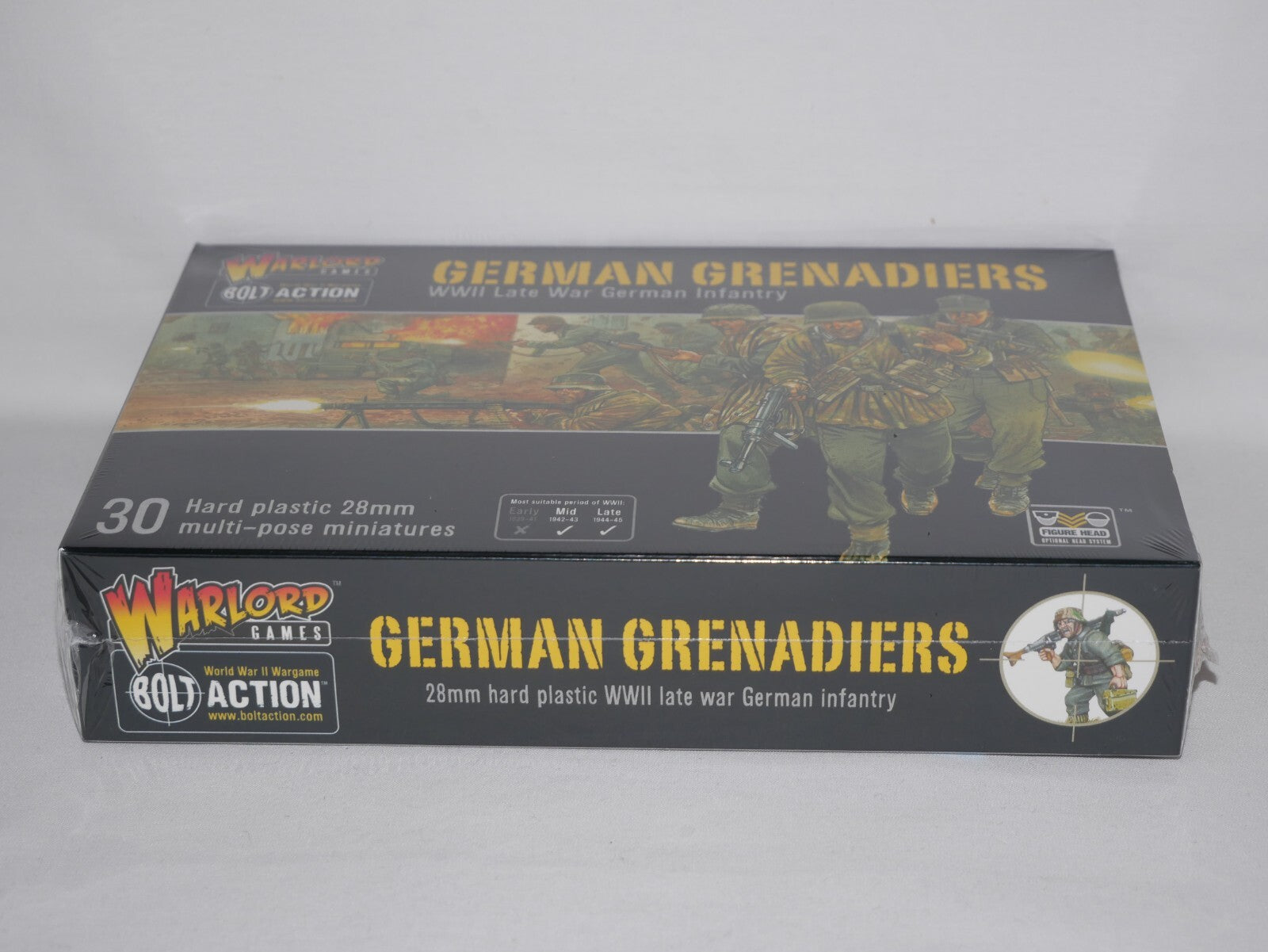Warlord Games Bolt Action 1:56 German Grenadiers WW2 Late War Infantry WGB-WM-09