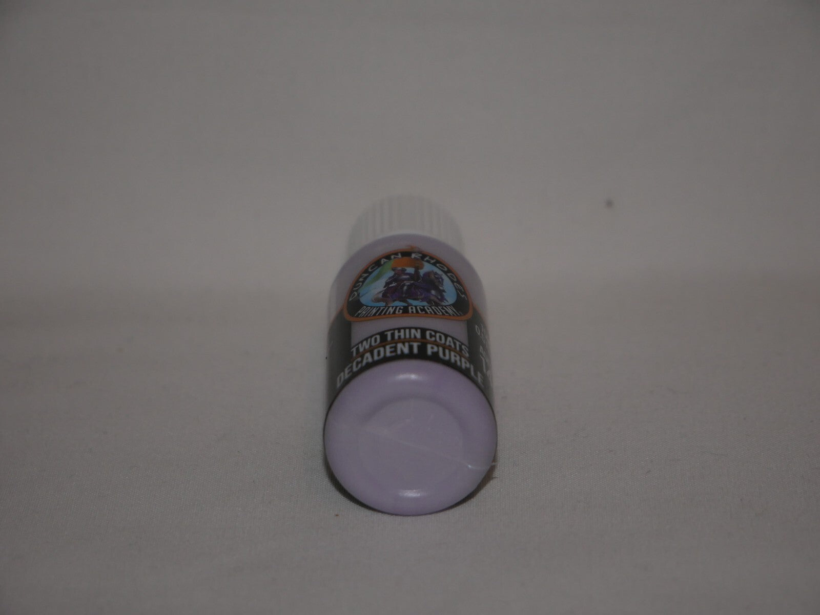 Duncan Rhodes Painting Academy Two Thin Coats Decadent Purple 15ml Bottle 10153