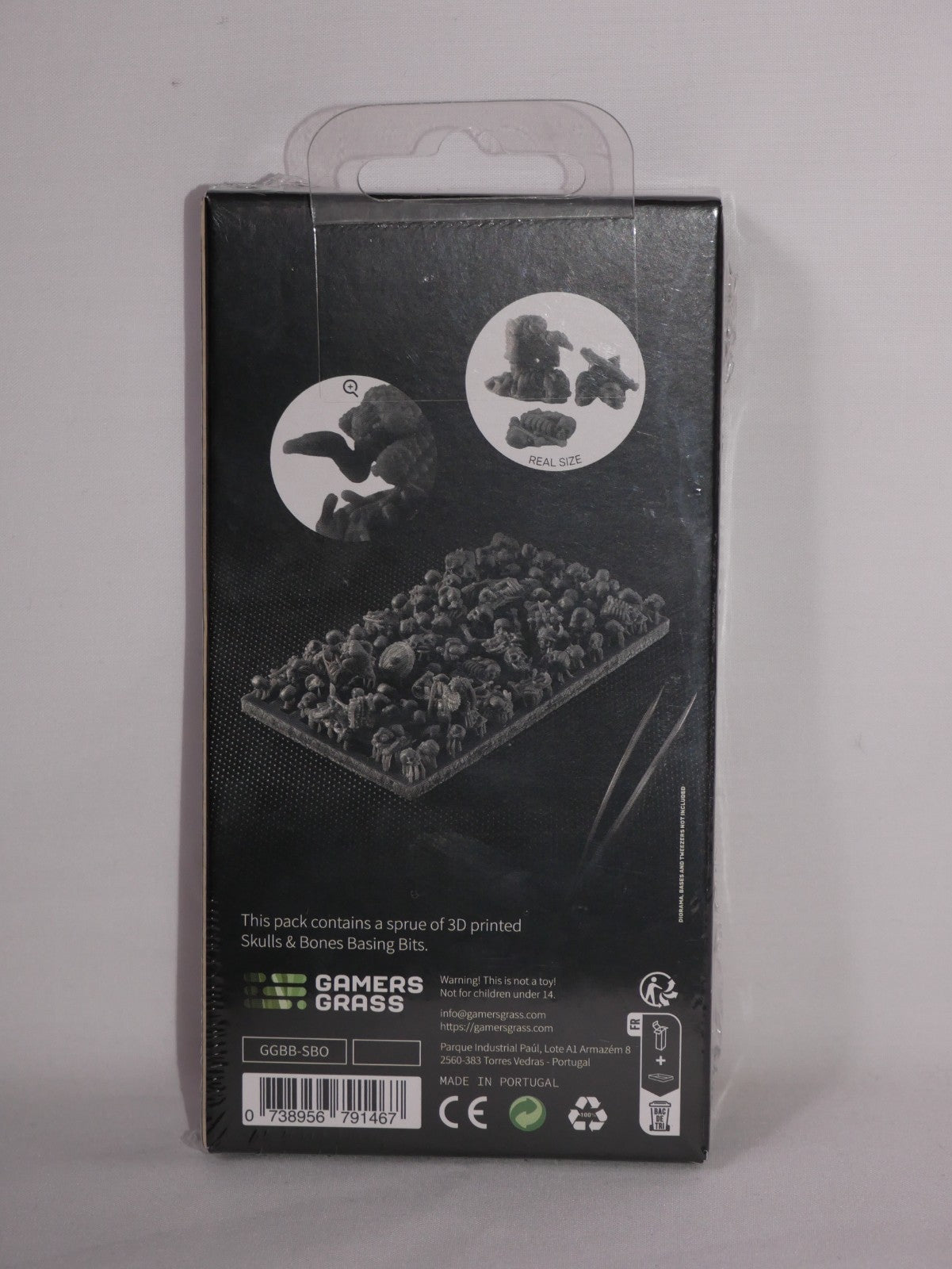Gamers Grass Basing Bits Skulls & Bones For Wargaming Miniature Bases - GGBB-SBO