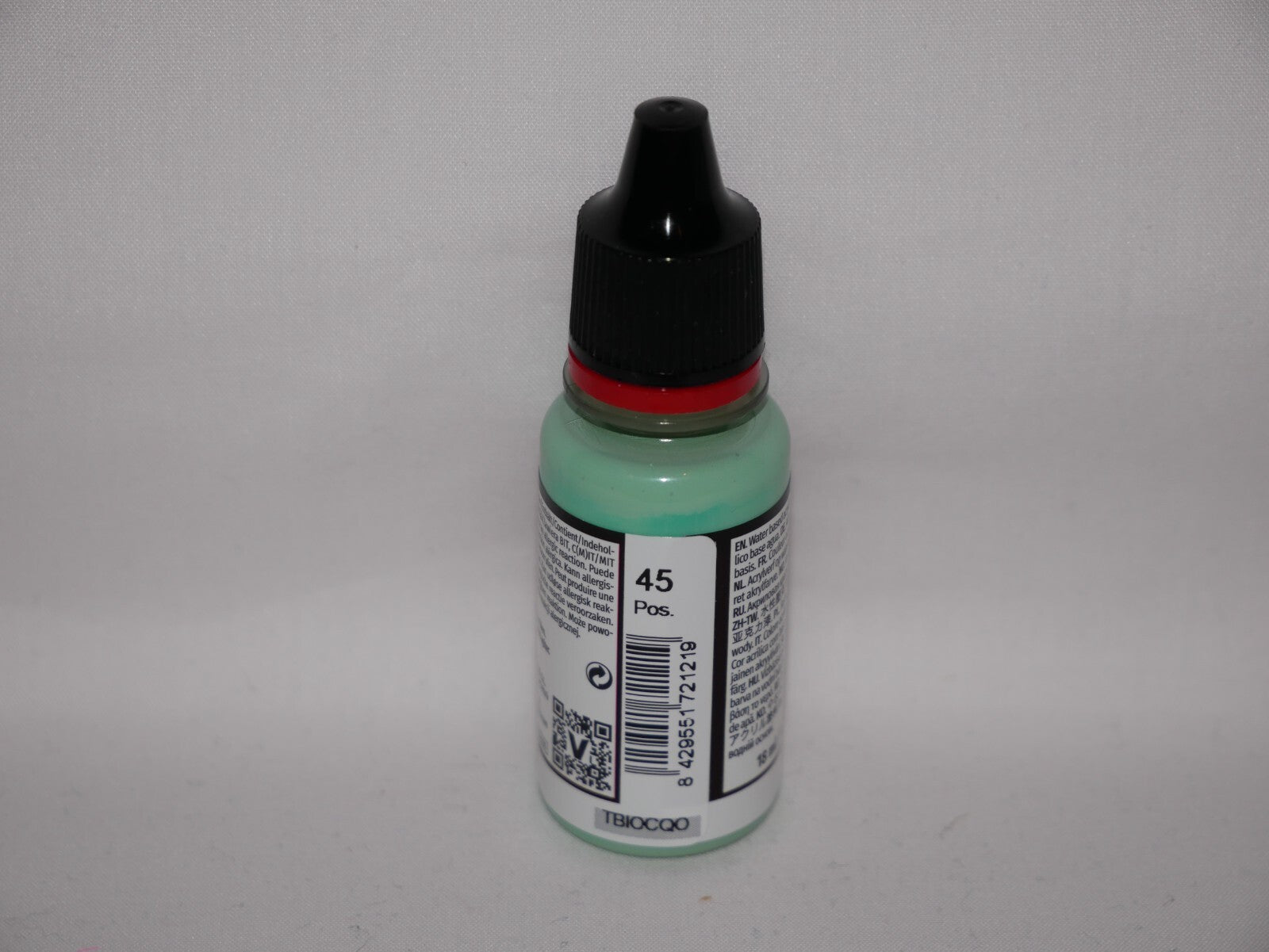 Vallejo Game Color Acrylics Ghost Green 18ml/0.6 fl oz Dropper Bottle - 72.121
