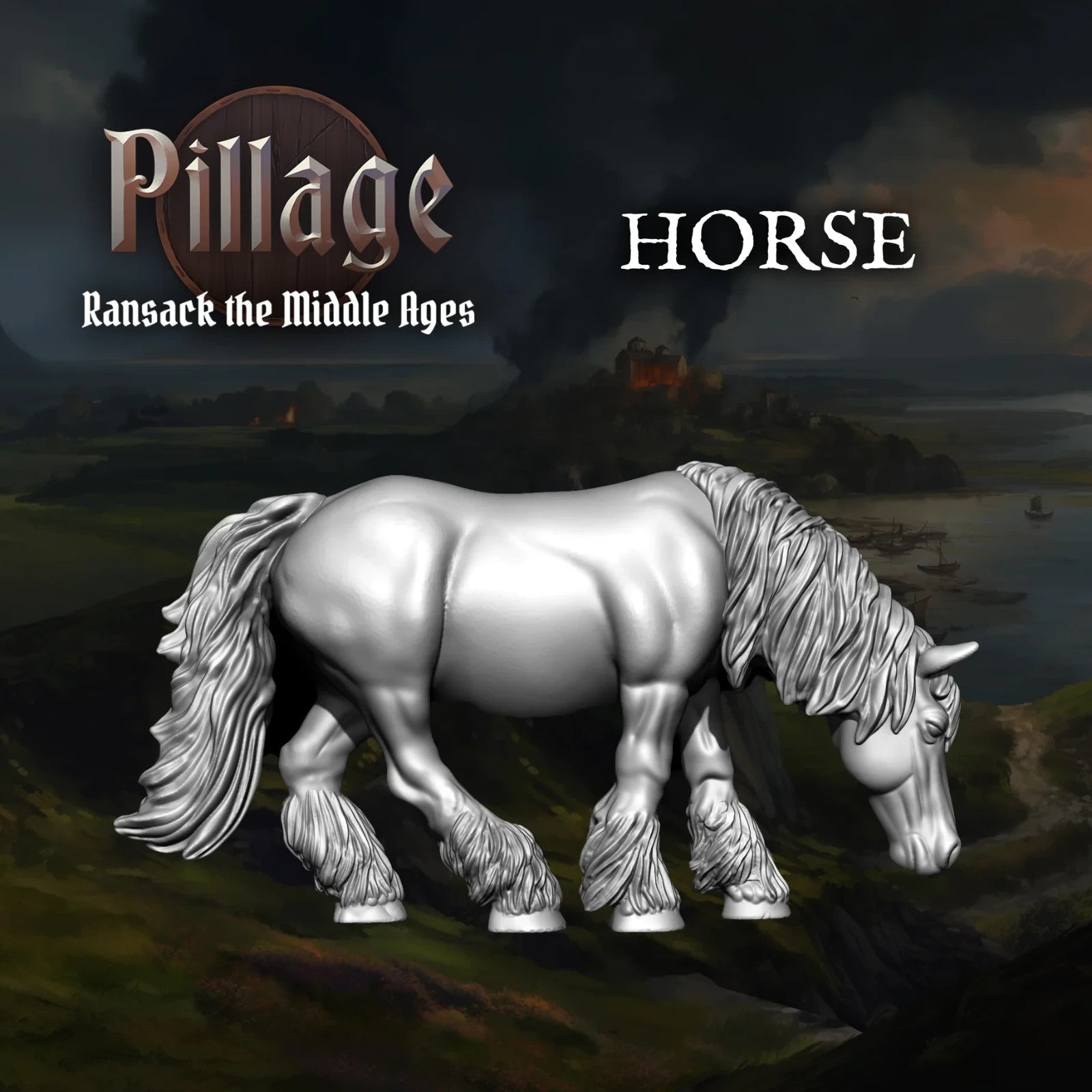 Victrix Ltd Pillage Ransack The Middle Ages 28mm Medieval Farm Animals - VXE014