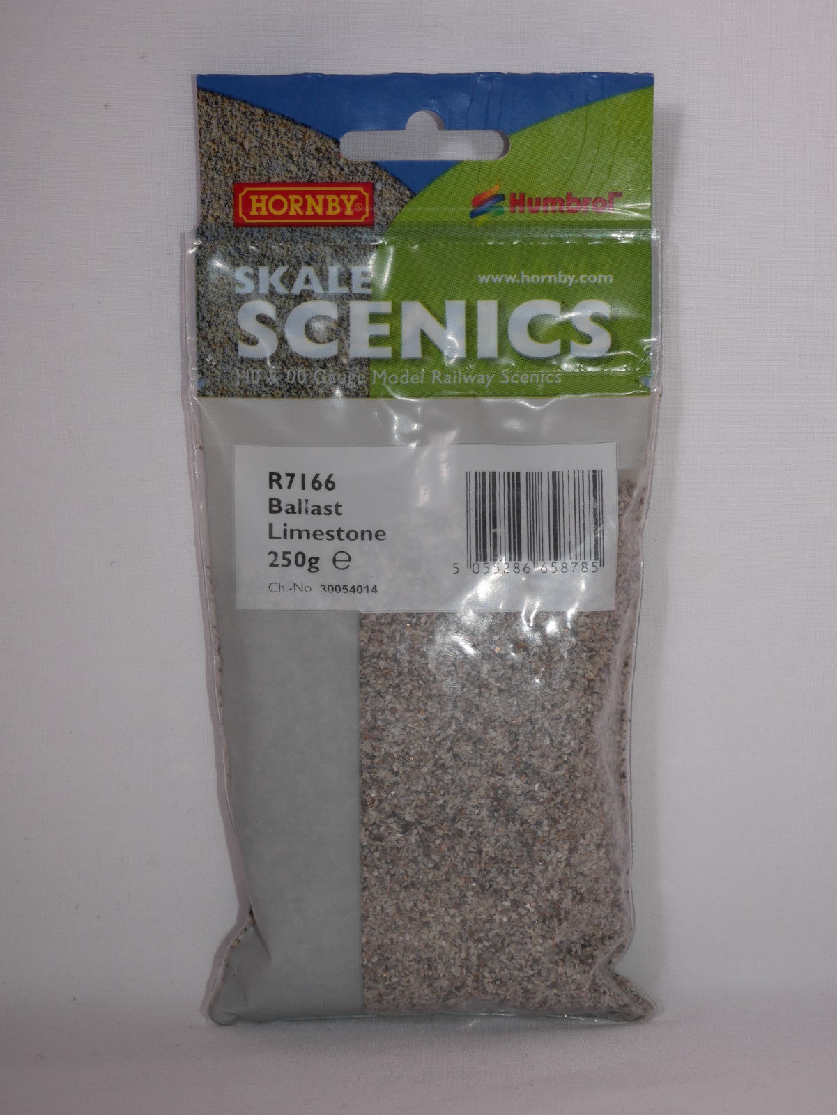 Hornby Skale Railway Scenics HO/OO Gauge Limestone Gravel Ballast 250g Bag R7166