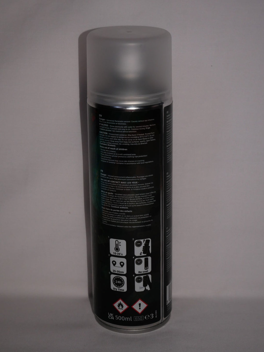 The Colour Forge Desert Sand Matt Finish Model Primer 500ml Aerosol Spray Can
