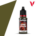 Vallejo Game Color Acrylics Cayman Green 18ml/0.6 fl oz Dropper Bottle - 72.067