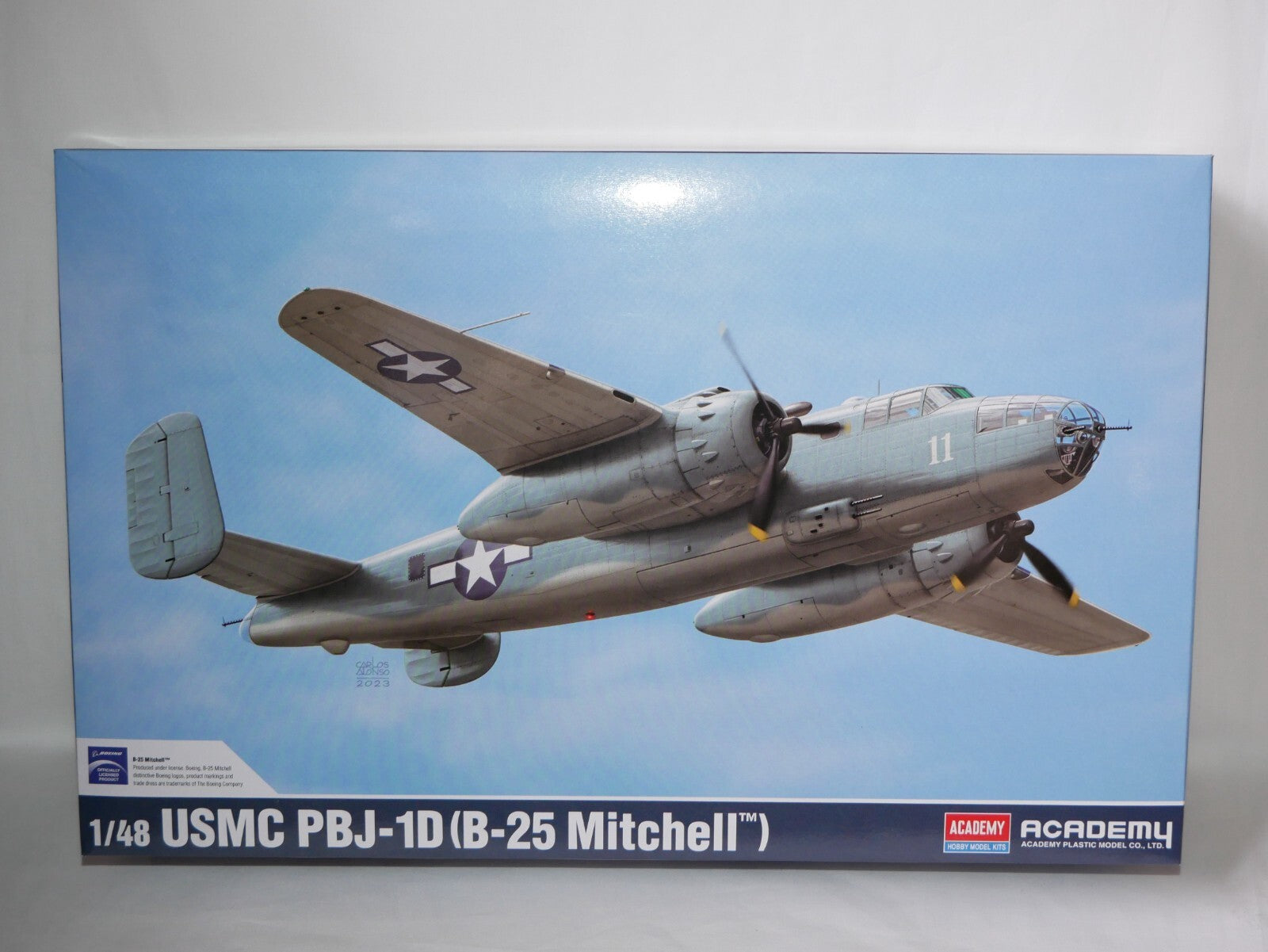Academy 1:48 USMC PBJ-1D North American (B-25 Mitchell) Skill Level 4 - 12334