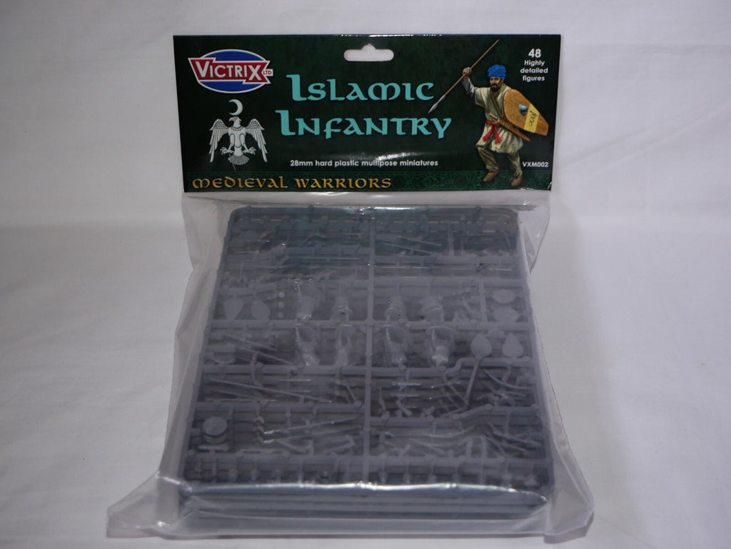 Victrix Medieval Warriors 28mm Scale Hard Plastic Islamic Infantry Models VXM002