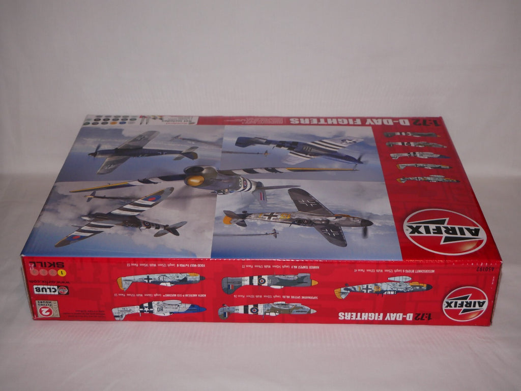 Airfix 1:72 Scale Plastic Model WW2 D-Day Fighters Gift Set Skill Level 1 A50192
