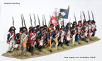 Perry Miniatures 28mm Hard Plastic Revolutionary French Infantry (1789-1802) - REVF80