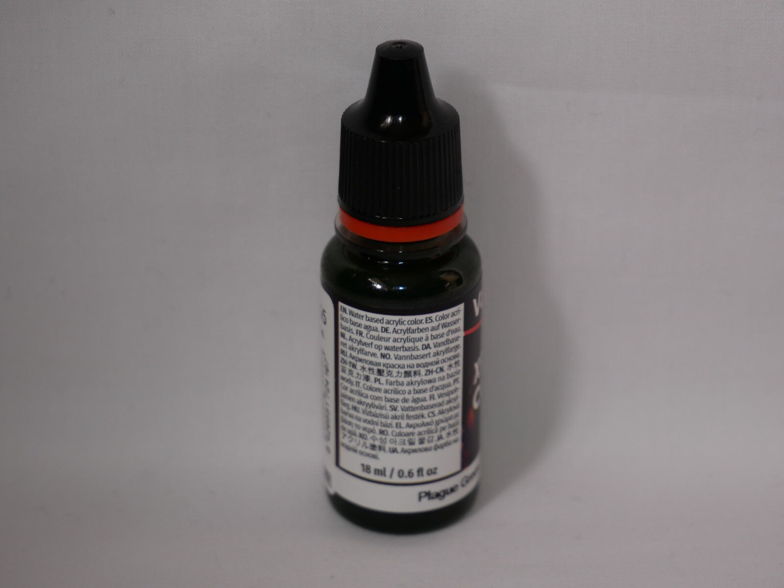 Vallejo Xpress Color Acrylics Plague Green 18ml/0.6 fl oz Dropper Bottle 72.419