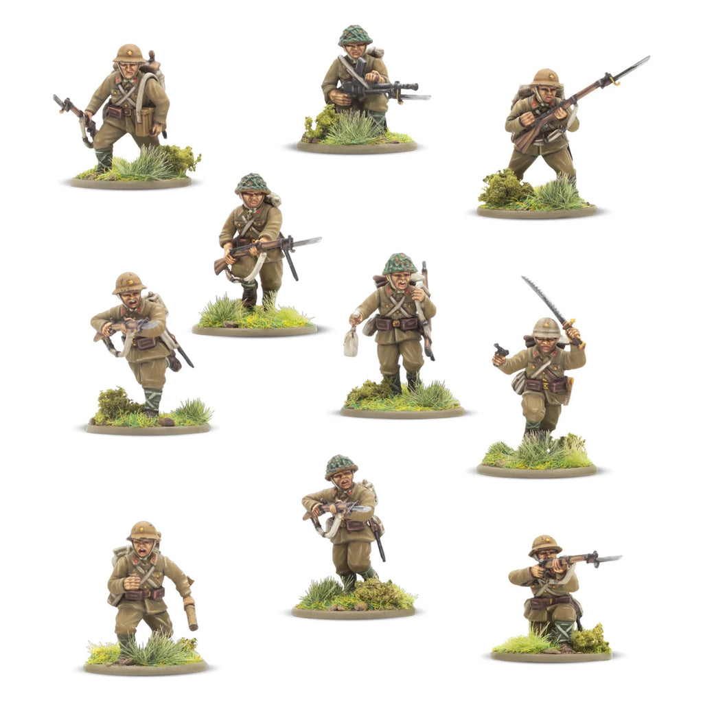 Warlord Games Bolt Action 1:56 Scale Japanese Army Infantry Platoon - 402016003