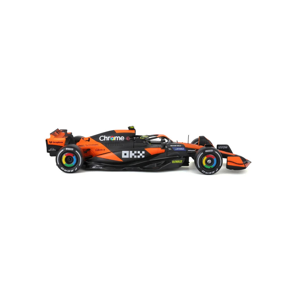 Burago 1:24 McLaren MCL38 Miami Grand Prix 2024 No.4 Lando Norris - #18-28033N