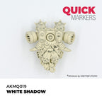 AK Interactive Acrylic Quick Gen Markers For Tabletop Wargaming White Shadow - AKMQ019