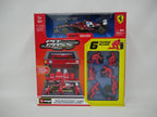 Burago 1:43 Scuderia Ferrari Formula One Team L.Hamilton Pit Pass Diorma Playset - #18-36865H