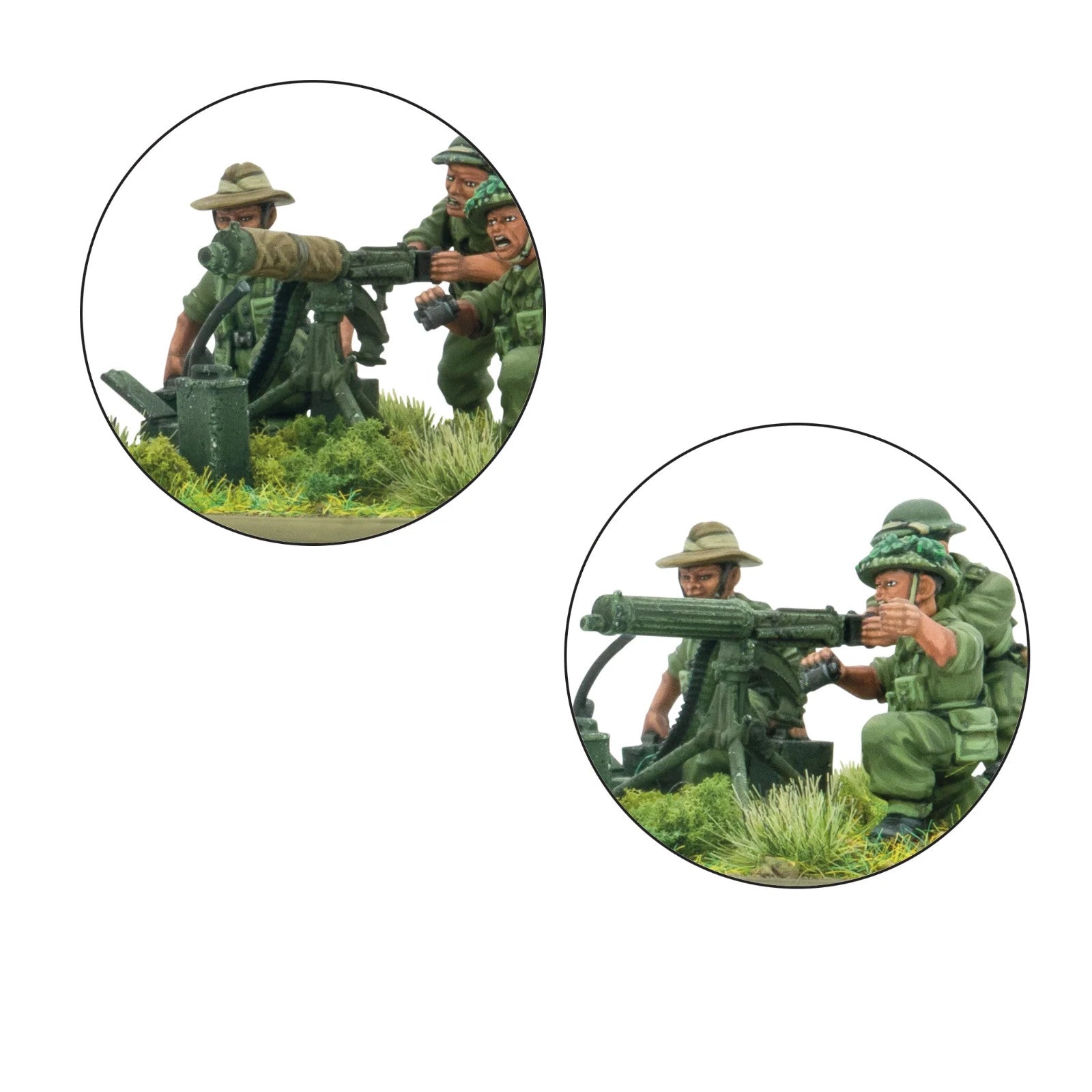 Warlord Games Bolt Action 1:56 British Gurkha Heavy weapons Platoon - 402611005