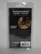 Gamers Grass Wild Spikey Green 12mm Tufts For Wargaming Bases 70 Per Pack GGK-DG
