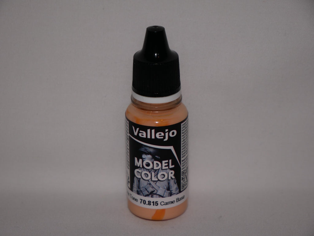 Vallejo Model Color Range Basic Skin Tone Acrylic 18ml Dropper Bottle - 70.815