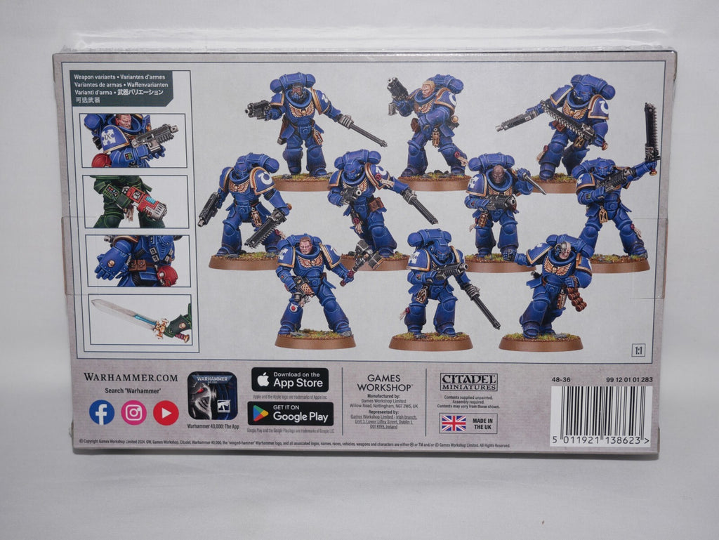 Games Workshop Warhammer 40,000 Space Marine Assault Intercessors Models (48-36)