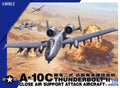 Great Wall Hobby 1:48 Scale USAF A-10C Thunderbolt II Attack Aircraft Kit L4829