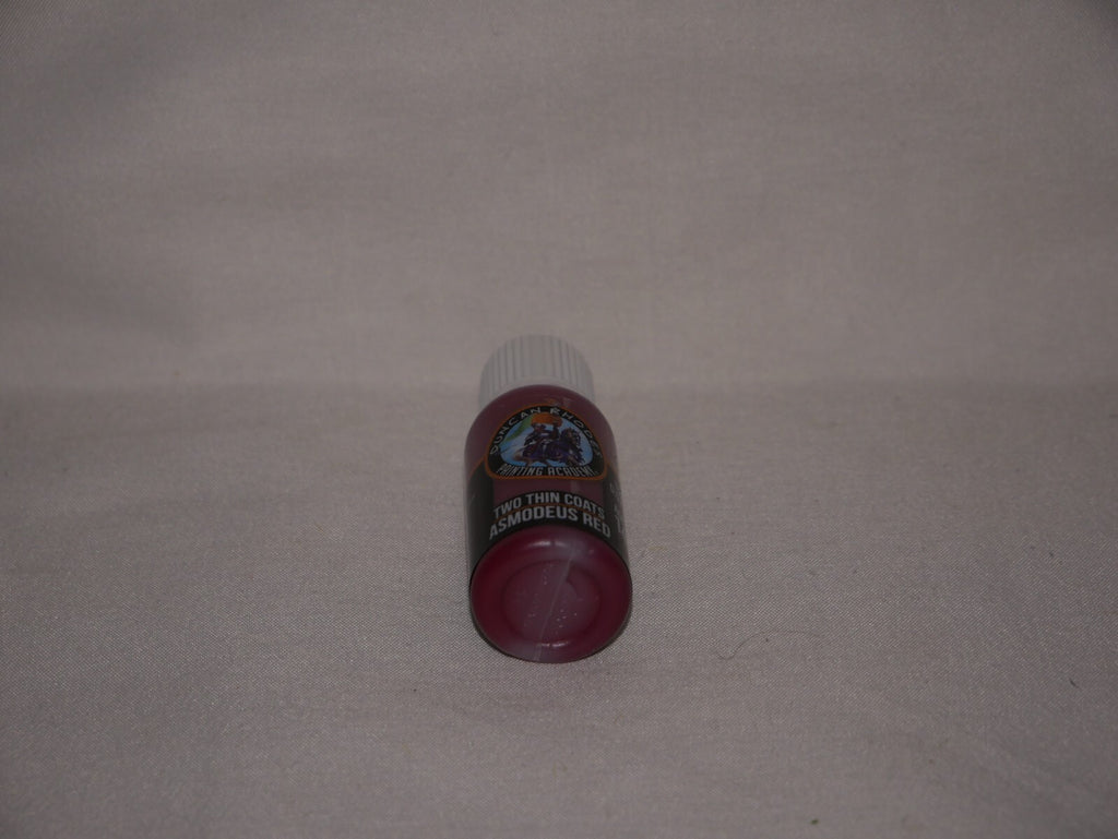 Duncan Rhodes Painting Academy 'Two Thin Coats' Asmodeus Red 15ml Bottle - 10065