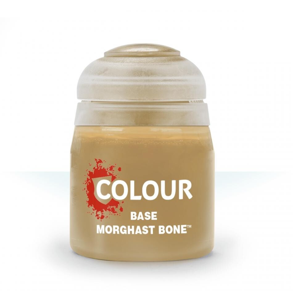 Citadel Colour Base Morghast Bone Acrylic 12ml/0.40 fl oz Paint Pot - (21-51)