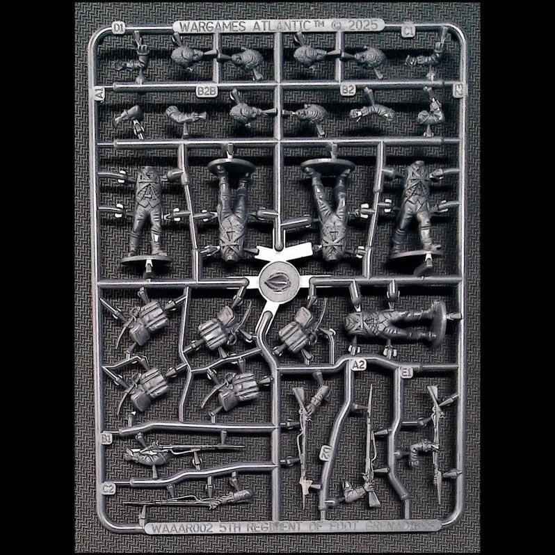 Wargames Atlantic The Age of Reason 5th Regiment of Foot Grenadiers - WAAAR002
