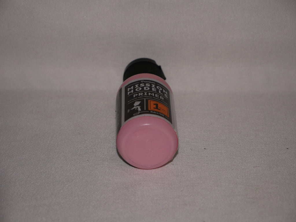 Mission Models Premium Hobby Paints Pink Primer 30ml / 1 fl oz Bottle MMS - 005