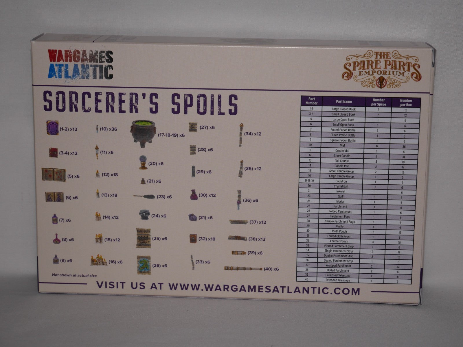 Wargames Atlantic The Spare Parts Emporium 28mm Sorcerer's Spoils - WAAPW002