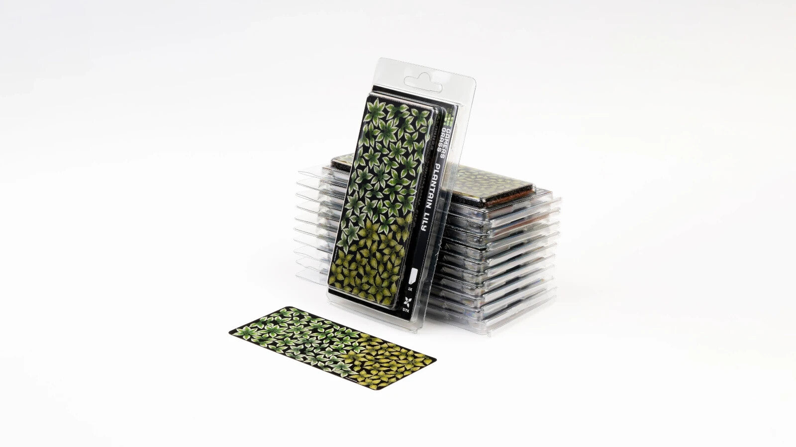 Gamers Grass Full Color Laser Cut Plants Plantain Lily (57) Per Pack GGLP-PL