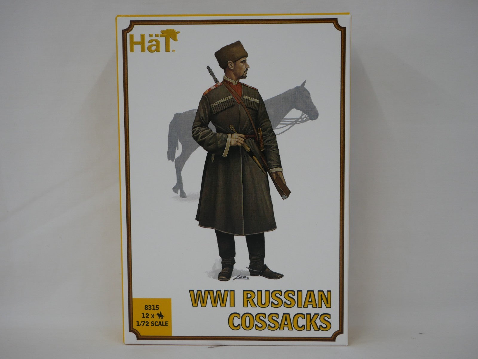 Hat Industrie 1:72 Scale World War 1 (WW1) Russian Cossacks Plastic Models - 8315