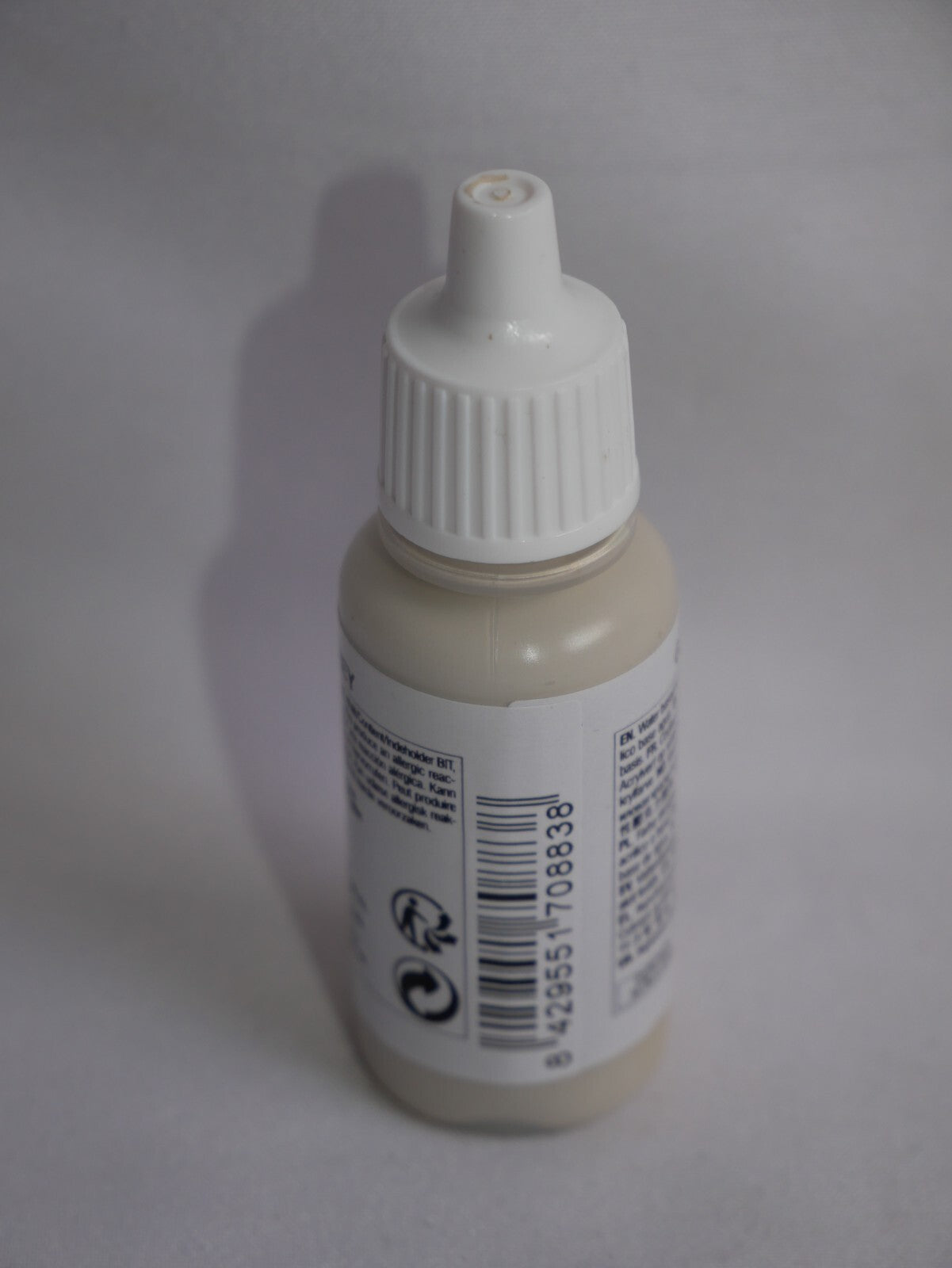 Vallejo Model Color Silver Grey Acrylic 17ml /0.57 fl oz Dropper Bottle - 70.883