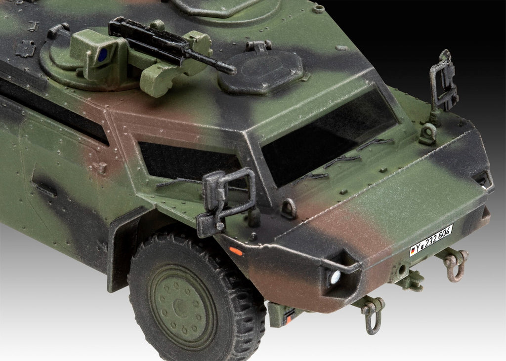 Revell 1:72 Spähwagen Fennek Armored Reconnaissance Vehicle Skill Level 4 - 03356