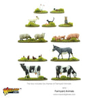 Warlord Games Bolt Action 1:56 Scale Hard Plastic Model Farmyard Animals - EIEIO