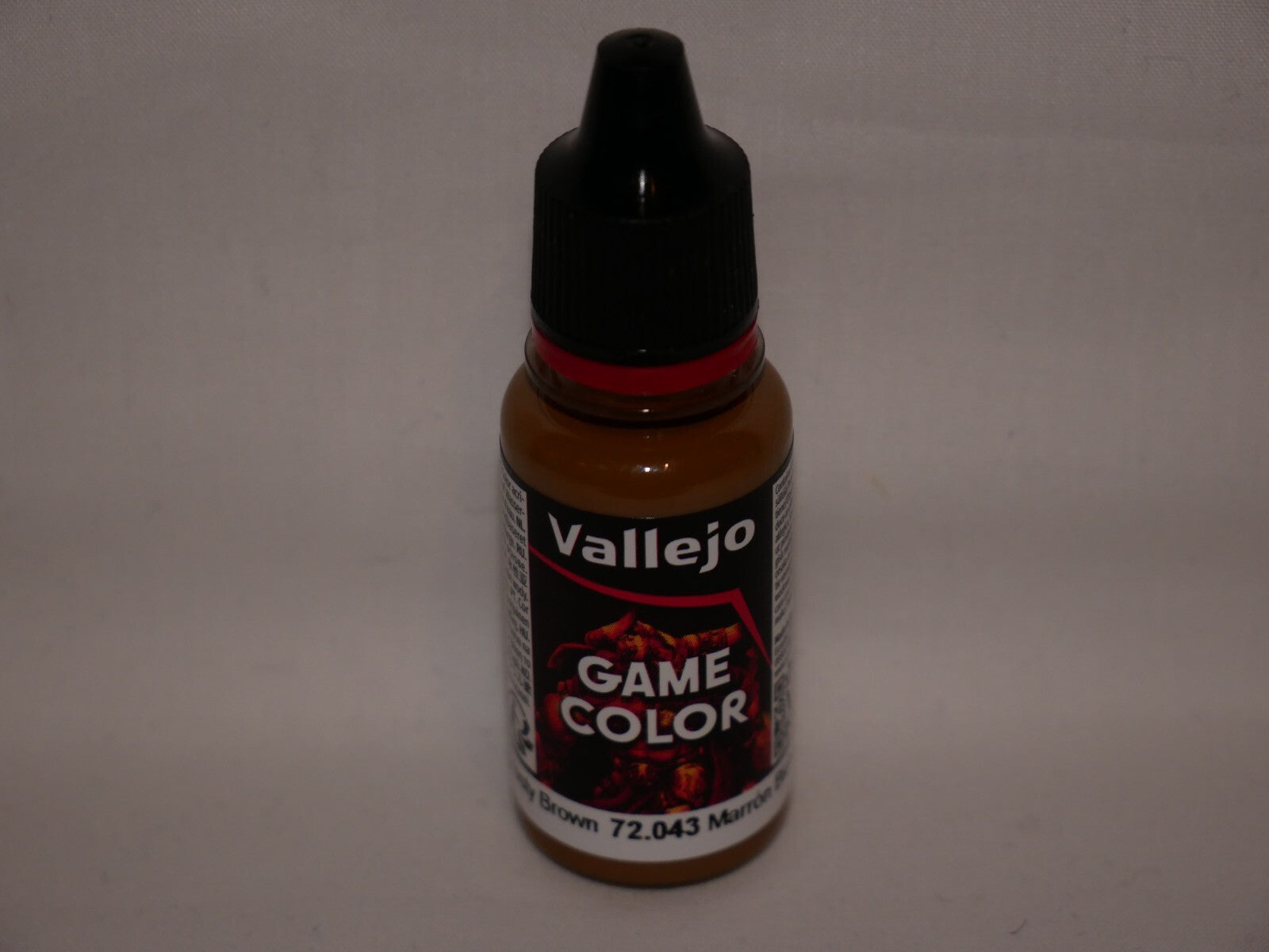 Vallejo Game Color Acrylics Beasty Brown 18ml/0.6 fl oz Dropper Bottle - 72.043
