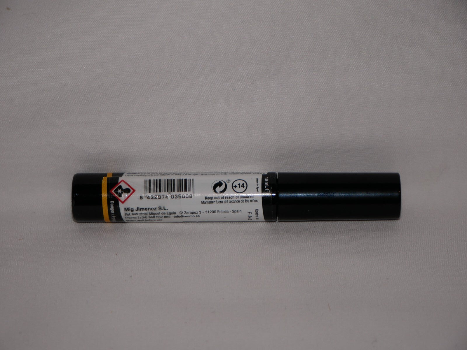Ammo By Mig Jimenez Oilbrusher Range Black With Fine Brush Applicator A.MIG-3500