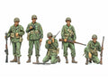 Tamiya Military Miniatures 1:35 Scale WWII US Infantry Scout Figures Set - 35379